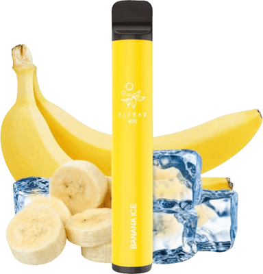 Elf Bar 600 Banana Ice ohne Nikotin E-Shisha