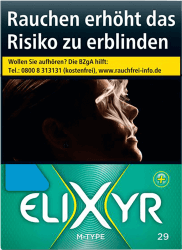 Elixyr Plus M-Type Cigarettes XXL (8 x 29)